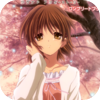 VATCHARA SAICHEUR - CLANNAD Wallbook Anime アートワーク
